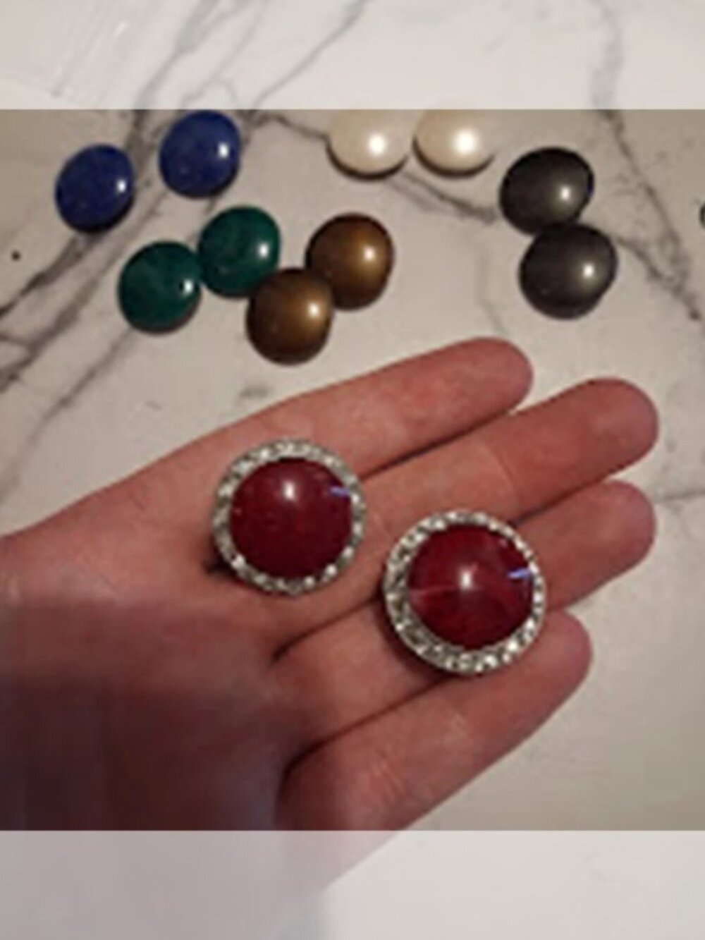 Vintage Coro Interchangeable clip on earrings